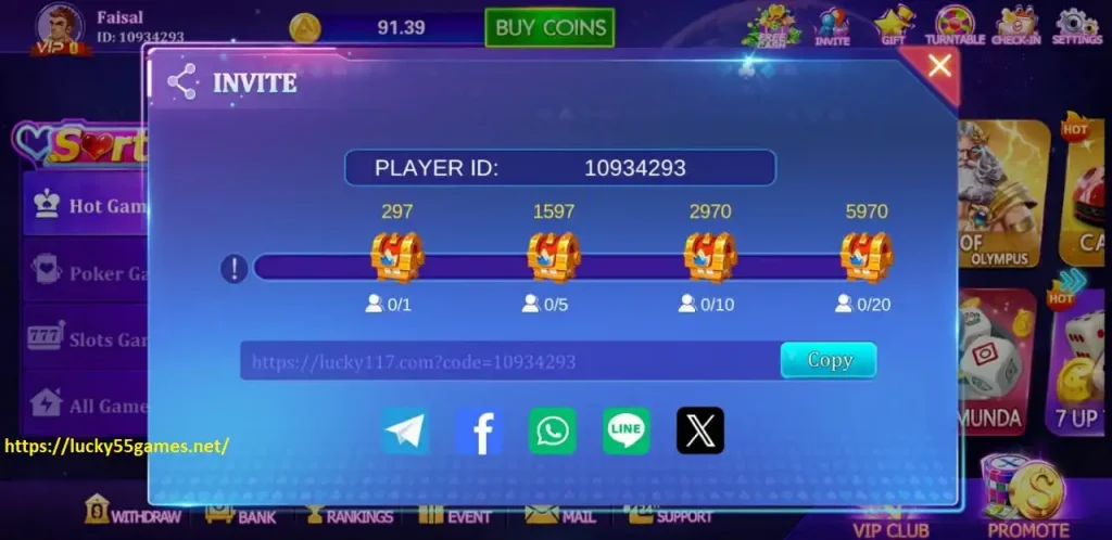 Lucky 555 Game